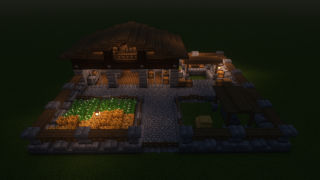 image of Ultimate Survival House(2 Players) by ANormalNoob Minecraft litematic